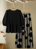 Comfort Chic: Plus-Size Soft & Comfort material Shirt & Pants Set